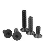 M2M2.5M3M4M5-M12 Black 10.9 Steel Hex Socket Bolt Countersunk Flat Head Screws