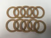 10 Fits Massey Ferguson 50 65 165 175 2-1/8" Tractor Sediment Bowl Gasket 12081G