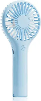 Handheld Fan, Portable Fan Mini Fan Powerful Hand Fan with 3 Speeds, USB Recharg