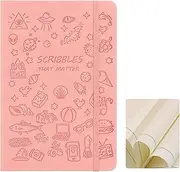 200 Pages Medium A5 5.7 x 8 inches Lined Journal Notebooks for Writing, Diary Journal for Women and Men, Hardcover Notebooks for Office School educational supplies. (Pink)