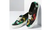 Men's VANS Authentic Stacks Black Multi Sneaker Size 7.0 (Women 8.5) NEW IN BOX