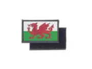 Flag patch printed badge country wales welsh