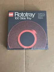 GAF Vintage Rototray 100 slide tray GAF - Sawyers Projectors - Factory Sealed