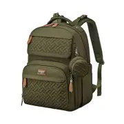 BabbleRoo Diaper Bag Backpack, Travel Backpack with Changing Pad, Pacifier Ca...