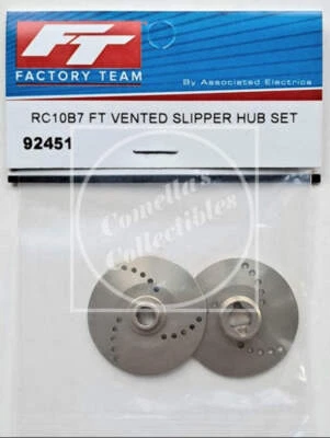 Factory Team Associated RC10B7 FT Vented Slipper Hub Set #92451