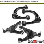 4x Control Arm w/ Ball Joint for Lexus GX470 Toyota 4Runner Front Lower & Upper (for: Lexus)