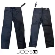 NWT $55 JOE'S JEANS Kids 6 Straight Narrow The Brixton Black COATED Jeans Pants