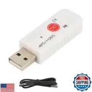 GOWENIC TEMPer2 USB Computer Thermometer Inside Outside,Dual Temperature Sens