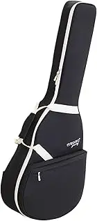 Guitar Carrying Bag Guitar Gig Bag 40inch 41inch with Carrying Handle Electric Guitar Case Musical Instrument Accessories, Black White