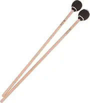HONITANO 2pcs Marimba Mallets Marimba Sticks Drum Mallets Felt Hammers Josh Drumsticks Strikers for Drums Percussion Stick Key Percussion Instrument Accessories Marimba Parts White Maple