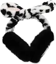 [BESPORTBLE] Premium Plush Rabbit Ears Earmuff for Winter Ear Protection Warm Portable Comfortable for Cold Weather present for Friends Family