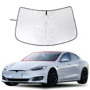 Front Windshield Glass Sunshade Sunscreen Sunshade For Tesla Model S 2017+