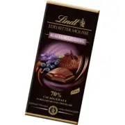 Lindt Edelbitter Mousse Blueberry Lavender Chocolate 150g