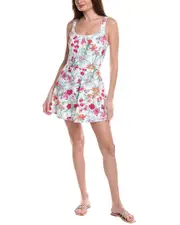 Tommy Bahama Summer Floral Scoop Neck Romper