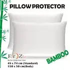 New Bamboo Waterproof Pillow Protector Cover Standard & Body Size Pillow case