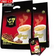 Trung Nguyen - G7 3 in 1 Instant Coffee - 50 Sachets | Roasted Ground Coffee Ble