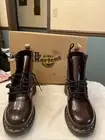 Doc Martin Air Wair Vegan Boots 6M Cherry Red NEW IN BOX