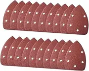 Pcs Triangle Sanding Pads for Electric Sander Grits Wood Metal Polishing Sandpapers Hook and Loop Design