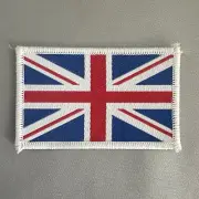 UK Flag Embroidered Iron Sew On Union Jack Patch United Kingdom England GB Badge