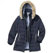 Atlas for Women Womens/Ladies Water Repellent Padded Jacket Navy 8 UK - 10 UK