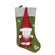 New Arrival Christmas Stockings Socks Ornaments Faceless Doll Gift Bags Hanging Decoration