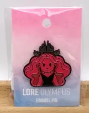 2021 LORE OLYMPUS CHIBI QUEEN PERSEPHONE ENAMEL PIN NEW CONDITION