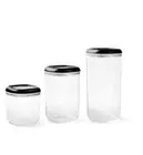 Tupperware Canister Containers Clarity Set Starter Set 3 Pieces 780 1.3 1.8L New