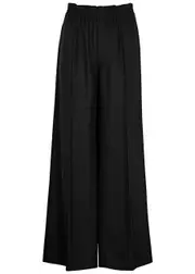 Paige Harper Wide-leg Trousers - Black - 30 (W30 / UK 12 / M) 30 (W30 / UK 12 / M)