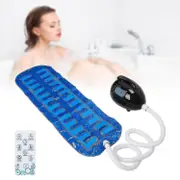 Electric Bathtub Bubble Massage Mat 3 Gear Full Body Bubbling Bath Thermal Massager Machine Black 8