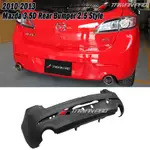 二代 10 13 馬3 5門 後保桿 MAZDA3 MP SPEED 2010-2014 雙出保險桿 空力套件✩台灣製造