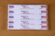 FIVE NEW REGAL Tap set #5-40 UNC H2 2 FLUTE PLUG Machinists NOS NIB MADE IN USA