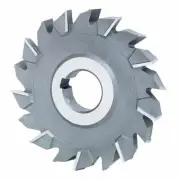 Keo 00100 3" x 1/4" x 1"H HSS Staggered Tooth Side Milling Cutter