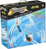 RC Car Race Track Toy 25-Pc Trax Set with 1 Blue Racer AS Seen on TV