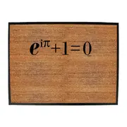 Ueler Equation - Funny Novelty Doormat Man Cave Floor mat