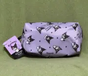 Sanrio My Melody Kuromi Pouch Zipper Purse Make Up Bag Daiso Japan.
