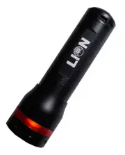 Lion 1 Watt High Power LED Torch Alloy Metal Super White 50 Metre Beam