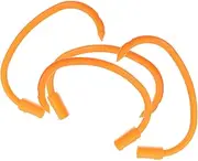 ORFOFE Livestock Traction Tool Farm Cow Nose Ring Nylon Cattle Nose Ring for Calf Weaning Easy Management