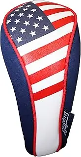 USA Patriot Golf Hybrid Head Cover Universal U.S.A Neoprene Style Patriotic Headcover