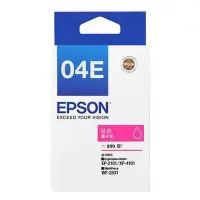 在飛比找Yahoo!奇摩拍賣優惠-【葳狄線上GO】EPSON T04E350 原廠紅色墨水匣 