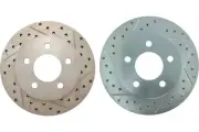 Front PAIR Stoptech Disc Brake Rotor for 1990-1992 Jeep Comanche (44770) (for: Jeep)