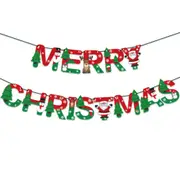 Party Banner x 1set Merry Christmas Party Set Party Supplies Banner Balloons XMAS Decoration