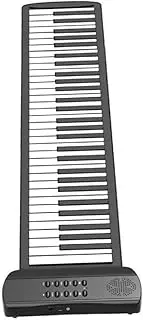 Totority Hand Roll Electronic Piano 61-keys Roll-up Keyboard Piano Portable Foldable Ideal for Music Development