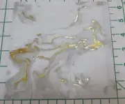 Three Decorative Luncheon Napkins for Decoupage "Gold Marble"