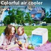 Portable Mini Air Cooler USB Small Air Cooler Ice Crystal Small Air Conditioner