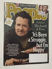 People Magazine November 7 2022 Michael J Fox NEW. FREE SHIPPING