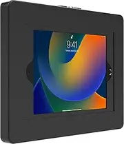 Locking iPad Wall Mount – CTA Anti-Theft Tablet Wall Mount for iPad 10th Gen 10.9-inch - iPad 7th/8/9 Gen - iPad Air 4 - Galaxy Tab - Lenovo Tab 4 - Zebra Tablets & More - Black - (PAD-PARAW)