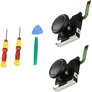 Left ＋ Right Thumb Sensor Joystick with Cap for Nintendo Joy-con Switch Repairing