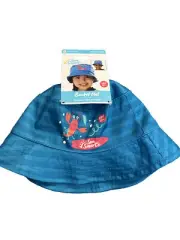 Kid's Sun Shield Hat Unisex Bucket Sun Smart UPF 50+Protect Face & Ears NEW TAGS