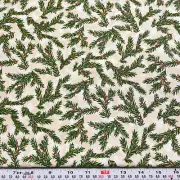 Be Jolly by Deb Strain for Moda Pine Tree Berries Cotton Fabric by the HALF YARD