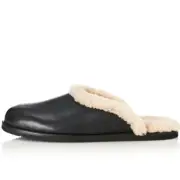 NEW Alias Mae ALIAS MAE Womens Ferris Mules - Black Shearling